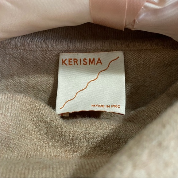 Kerisma ZAYDA TOP Wool Blend Women’s Boho Medium Large Shirt Fringe G717 PRC - Picture 2 of 9